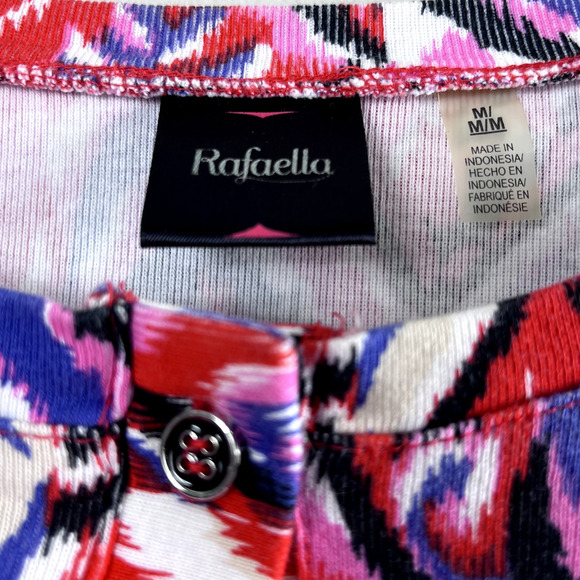 Women's Red Boho Rafaella Long Sleeve Shirt M - Picture 5 of 6